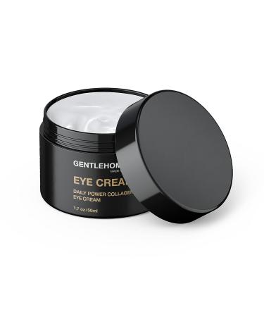 Men's Collagen & Caffeine Eye Cream with Hyaluronic Acid | Made in USA | Anti-Aging Dark Circles, Puffiness & Wrinkles | 1.7oz - Buy Online on SooperMarket.com