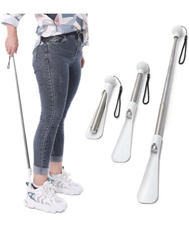 Pteanecay Shoe Horn -Shoe Aide Device for Seniors with Adjustable Sock Assist Device for Elderly Pregnan for Daily Living - Buy Online on SooperMarket.com