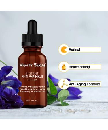 WisePatch Retinol Serum - Anti-Aging Brightening & Hydrating Facial Serum for Dark Spots Fine Lines & Wrinkles - 1 fl oz - Buy Online on SooperMarket.com