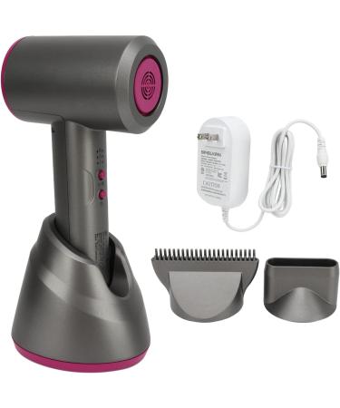 Hair Dryer Cordless Hair Dryer 100-240V Rechargeable Easy Clean Fixed Base for Outdoor Business Trip US Plug 110V - Buy Online on SooperMarket.com