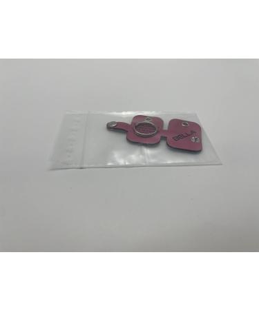 Copter Farm Dog Brand Bag | Engraved Collars for Dogs | Art & Real Leather | Custom Double-Sided Pink Rectangle - Buy Online on SooperMarket.com