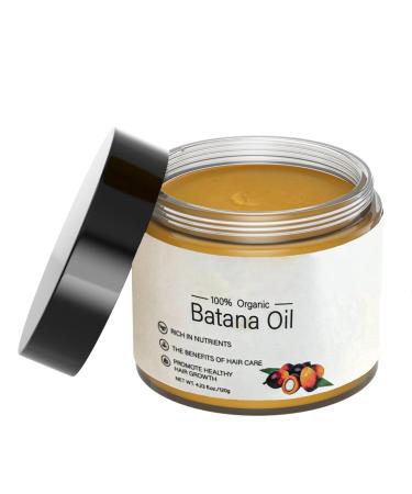 Batana Oil 4.23 OZ - 100% Pure Raw Hair Growth Oil for Men & Women Unrefined Promotes Hair Thickness Organic and Natural Ingredients Honduras Tradition