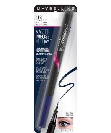 Maybelline Eyestudio Master Precise Liquid Eyeliner, Cobalt Blue - 0.034 fl oz - Buy Online on SooperMarket.com