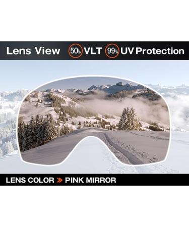 Oakley Crowbar Snow Goggle Replacement Lens - High-Quality Ski & Snowboard Accessory - Buy Online on SooperMarket.com