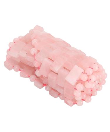 Jade Stone Eye Mask for Relaxation & Anti-Aging | Cooling Rose Quartz Eye Mask for Soothing & Facial Massage - Buy Online on SooperMarket.com