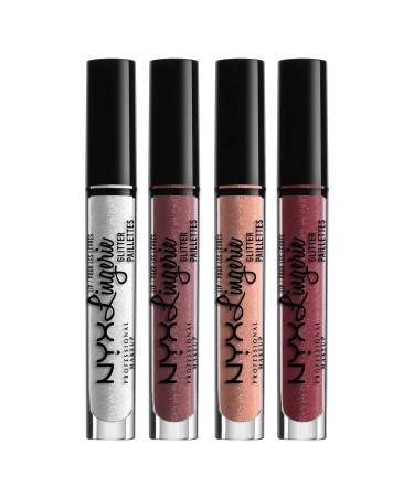 NYX Lip Lingerie Gloss - Clear 0.11 oz | Long-lasting Lip Gloss - Pack of 1 - Buy Online on SooperMarket.com