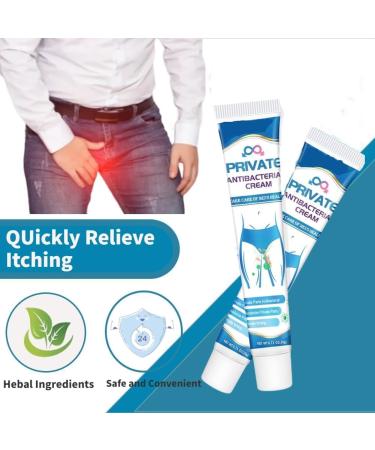 Private Antibacterial Cream 20g Fast Relieves The Itching Burning Cracking Feeling and Remove Smell External Use Itchy Body Cream for Men (3Pcs) - Buy Online on SooperMarket.com