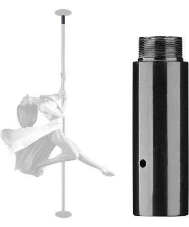 AW 45mm Dancing Pole Extension - 125mm Silver Black Color - Fitness Spinning Exercise Club - Buy Online on SooperMarket.com