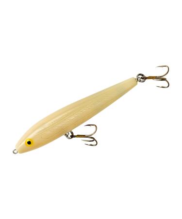 Rebel Lures Jumpin' Minnow Topwater Fishing Lure 4.5-Inch Bone
