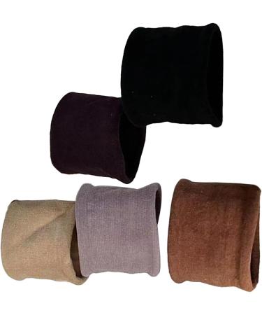 Hair Elastics No Damage Wide Hair Bands Hair Elastics | Hair Accessories Seamless Elastics Rubber Bands No Damage Ponytail Holders Pony Tails Hair Ties - Buy Online on SooperMarket.com