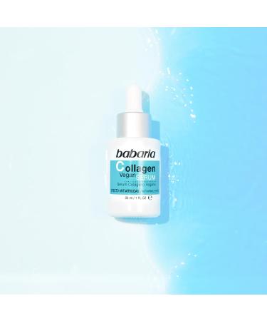 Babaria Collagen Vegan Serum - Anti-Aging Face Serum for Elasticity & Firmness - Natural Wild Plant Skin Care - 1 oz - Buy Online on SooperMarket.com