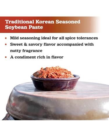 Taehwa Food Bumil sauce (Ssamjang Mild 17.6 Oz) Savoury 1.1 Pound (Pack of 1) - Buy Online on SooperMarket.com