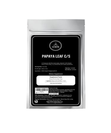 Naturevibe Botanicals Papaya Leaf Cut & Sifted, 1lb (16 ounces)