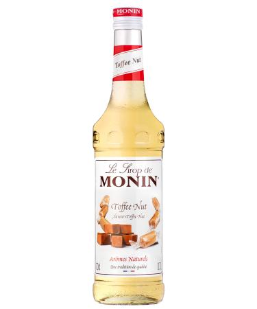 MONIN Premium Toffee Nut Syrup 700ml for Coffee and Cocktails. Vegan-Friendly Allergen-Free 100% Natural Flavours and Colourings Toffee Nut 700 ml (Pack of 1)