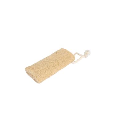 Bass Brushes | Esthetician Grade Natural Raw Loofa | 100% Pure Plant Material | High Density Fibers | Natural Finish | Model L2 Premium
