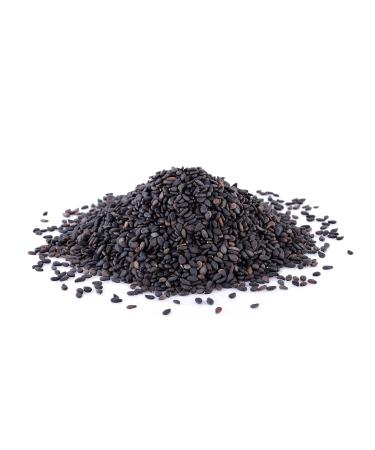 6 oz Spiced Black Sesame Seeds - Whole Raw Sesame Seeds for Toasting, Baking, Cooking, Garnishing - Buy Online on SooperMarket.com