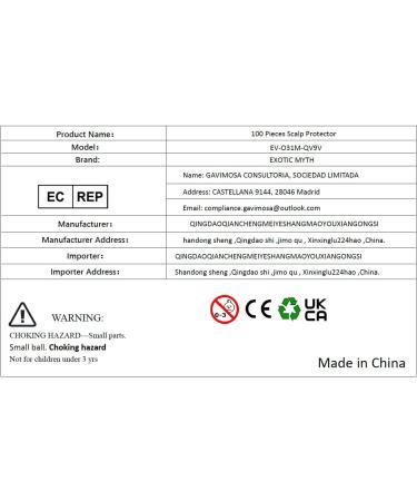EXOTIC MYTH 100 Pieces Hair Extensions Scalp Protector Heat Shield Guards for Hair Extension Bonding Round Circular and Single Hole Clear Fusion Glue Protector - Buy Online on SooperMarket.com
