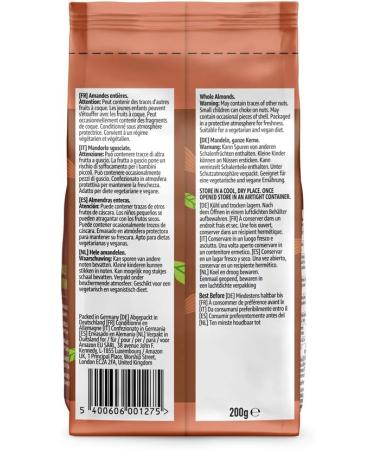 Happy Belly California Almonds - 200g (Pack of 1) | Premium Quality Almonds from Amazon Brand - Buy Online on SooperMarket.com
