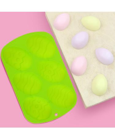 DECHOUS 1pc Easter Egg Cake Mold Mousse Cake Silica Gel 3D Household 26.5X16.5CM Green - Buy Online on SooperMarket.com