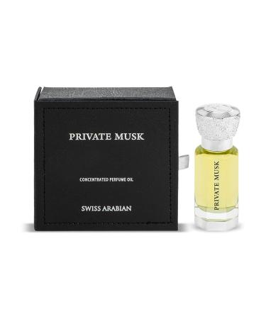 Swiss Arabian Private Musk - Luxury Products From Dubai - Lasting And Addictive Personal Perfume Oil Fragrance - A Seductive Signature Aroma - 0.4 Oz - Buy Online on SooperMarket.com