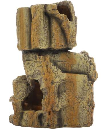 Hobby 40117 Fossil Rock - 3D Decorative Natural Stone (19x10x17 cm) | International Shipping Available - Buy Online on SooperMarket.com