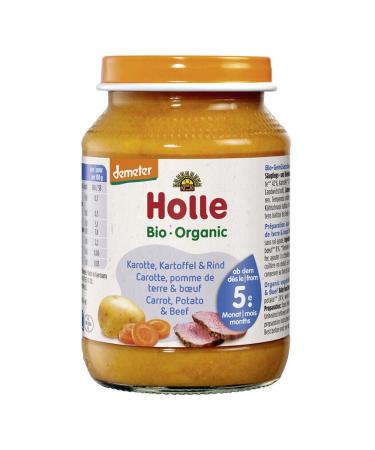 Holle Organic Carrots Potatoes & Beef (2 x 190 gr)