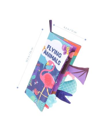 Shop Abaodam 5-Stage Fabric Book - Perfect Newborn & Toddler Educational Play Set | Ideal Birthday Gift | Soft Polyester Cloth Book - Buy Online on SooperMarket.com