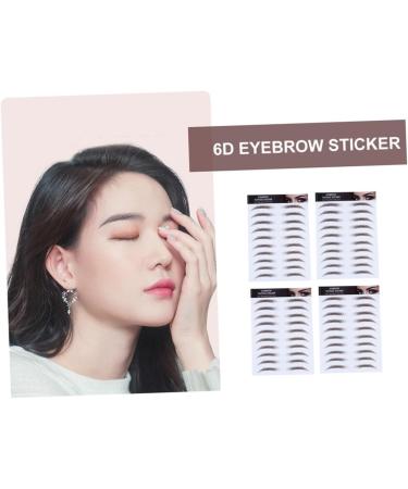 NOLITOY 5pcs Eyebrow Stickers Temporary Brow Tattoos Fake Eyebrows Eyebrow Tool 6d Eyebrow Trimming The Lazy - Buy Online on SooperMarket.com