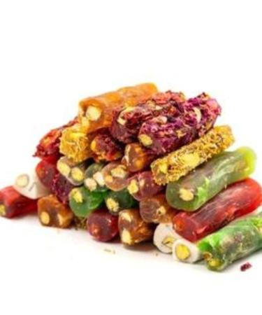 Pergamo Premium Mix Snacks & Sweets 300g - Gourmet Turkish Delight Gift Box - Handmade Vegetarian Treats - Buy Online on SooperMarket.com
