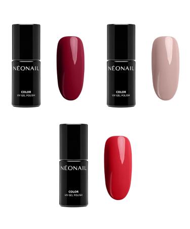 Neonail Starter Set with LED Lamp | 5x 7.2ml Nail Polish | UV Shellac Manicure Set for Perfect Nails - International Shipping Available - Buy Online on SooperMarket.com