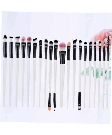FOYTOKI 20pcs Eye Makeup Eyeliner Eyeshadow Brush Kit Portable Makeup Brush Kit Para Pesta as Eyelash Kits 15.50X1.50X1.50CM As Shown - Buy Online on SooperMarket.com