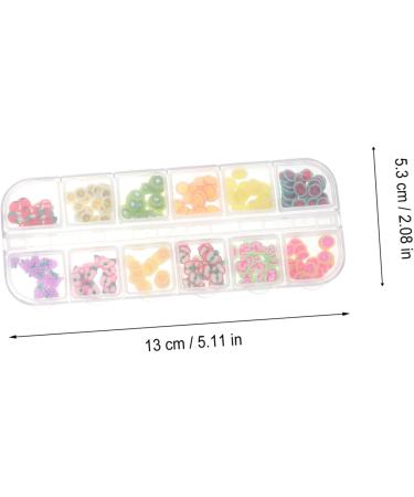 Gogogmee 24 Boxes Fruit Slice DIY Manicure Fruit Nail Slices Beads for Bracelets Fruit Stickers Cellphone Craft Slice Fruit Slices Nail Sticker Manicure Tips Slices Candy Decor Bangle Shine - Buy Online on SooperMarket.com