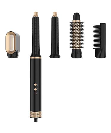 WEEYUM Professional Air Styler 5 in 1 Hair Dryer Brush with 2X Air Auto Curler Round Brush Blow Dryer Staight Comb with 110 000 PRM Brushless BLDC Motor