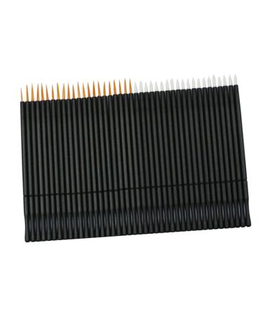 NOLITOY 100pcs Eyeliner Eye Makeup Eye Shadow Eye Makeup Brushes White Eyes Clothing 15cmX10cm Orange