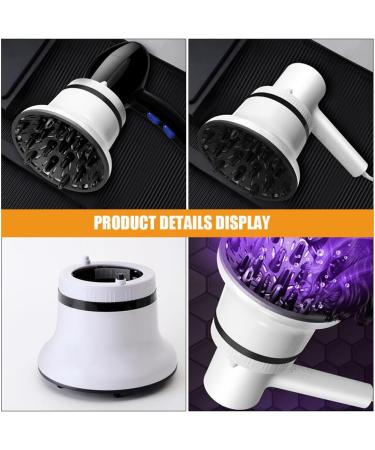 Healeved Hair Dryer Diffuser Plastic Flat Hair Blow Narrow Concentrator Replacement Hairdressing Salon Styling Tool Accessories for Home Barbershop White - Buy Online on SooperMarket.com