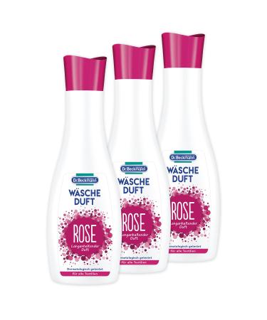 Dr.Beckmann laundry air rose |For fresh and long -lasting fragrancewithout fabric softener and suitable for all textiles |3 pack (3x 250 ml)
