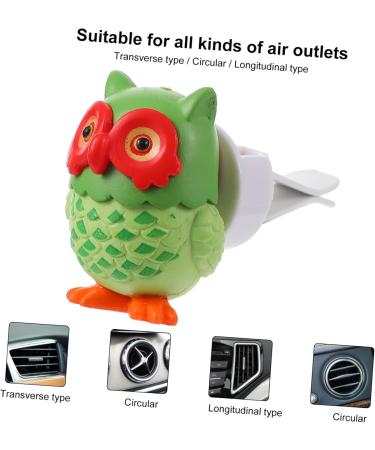 Buy Owl Car Perfume Clip - Air Freshener & Diffuser for Vehicle Vent - Stylish Car Decor - Buy Online on SooperMarket.com