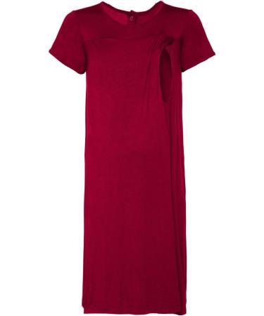 Happy Mama Labor Delivery Hospital Gown Breastfeeding Maternity 434p (Crimson, Size 12-14) - Buy Online on SooperMarket.com