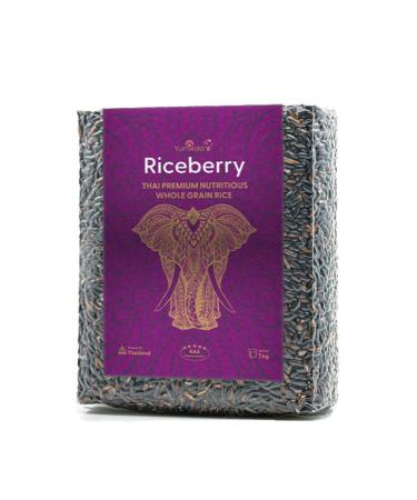 Yum Asia Thai Premium Nutritious Whole Grain Riceberry - 1kg