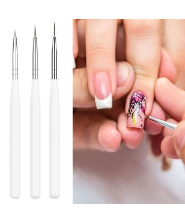 10-Part Nail Brush Set for Gel & Acrylic Nails - Perfect for Manicure & Nail Art Design | International Shipping Available - Buy Online on SooperMarket.com