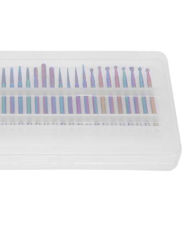 30pcs Art Nail Tools Set - Nail Polishing Heads Drill & Dead Skin Remover for Perfect Manicure & Pedicure - Buy Online on SooperMarket.com