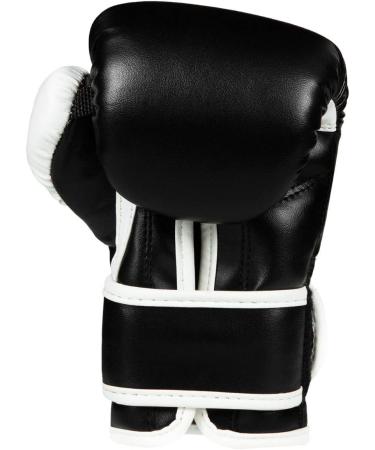 TITLE Boxing Youth Bag Gloves Black/White 4 oz - Lightweight Kids Boxing Gloves - Buy Online on SooperMarket.com