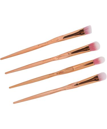Drawing Aid Nose Shadow Stencil Silicone Mascara with 4pcs Makeup Brush for Eye Makeup Portable Size Non Slip Design - Buy Online on SooperMarket.com