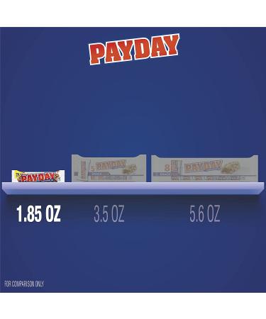 PAYDAY Peanut Caramel Candy Bars 1.85 oz (24 ct) - Bulk Pack of 24, Standard Size - Shop Now! - Buy Online on SooperMarket.com