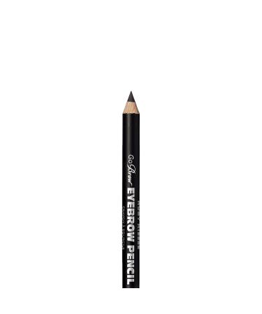 Ruby Kisses GoBrow Eyebrow Pencil 3 PACK (Black Brown) | Longwear Sharpenable Wooden Pencil for Natural-Looking Brows - Buy Online on SooperMarket.com