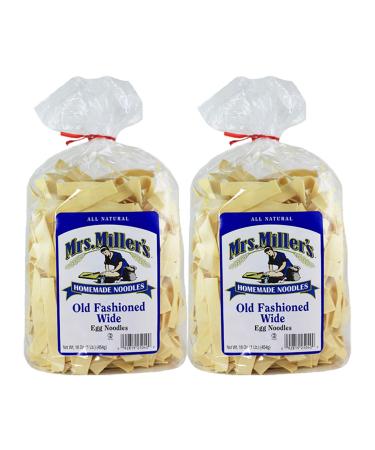 Mrs. Miller's All Natural Old Fashioned Egg Noodles Wide -- 16 oz - 2 pc