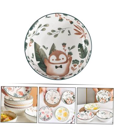 Alipis Classical Anti-hot Tableware Restaurant Adorable Snack for Noodle Food Japanese Serving Animal 23X23X7.3CM Assorted Color - Buy Online on SooperMarket.com