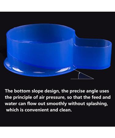 2Pcs Automatic Pigeon Feeder & Waterer Set - Bird Cage Accessories for Parakeet, Chicken, Cockatiel, Quail - Buy Online on SooperMarket.com
