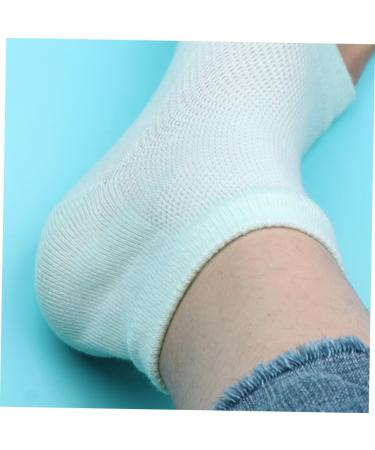 minkissy 3 Pairs Anti- Cracking Ankle Socks Wicking Socks Foot Moisturising Socks Heel Moisturizing Socks Silicone Socks Mesh Socks Heel Moisture Socks Spa Men and Women Protective Shoes - Buy Online on SooperMarket.com