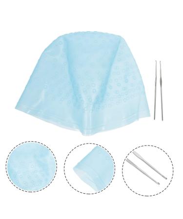 Didiseaon Hair Highlighting Kit - 1 Set Color Highlighter Cap Conditioning Cap Crochet Hooks & Mixer Bowl for Stunning Hair Highlights - Buy Online on SooperMarket.com